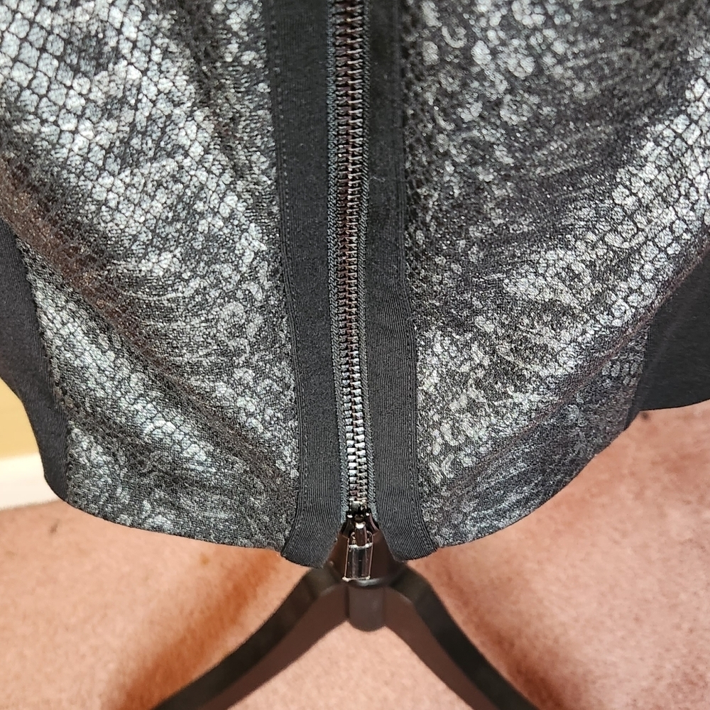 Cache Black and Gray Mini Dress - Picture 3 of 8